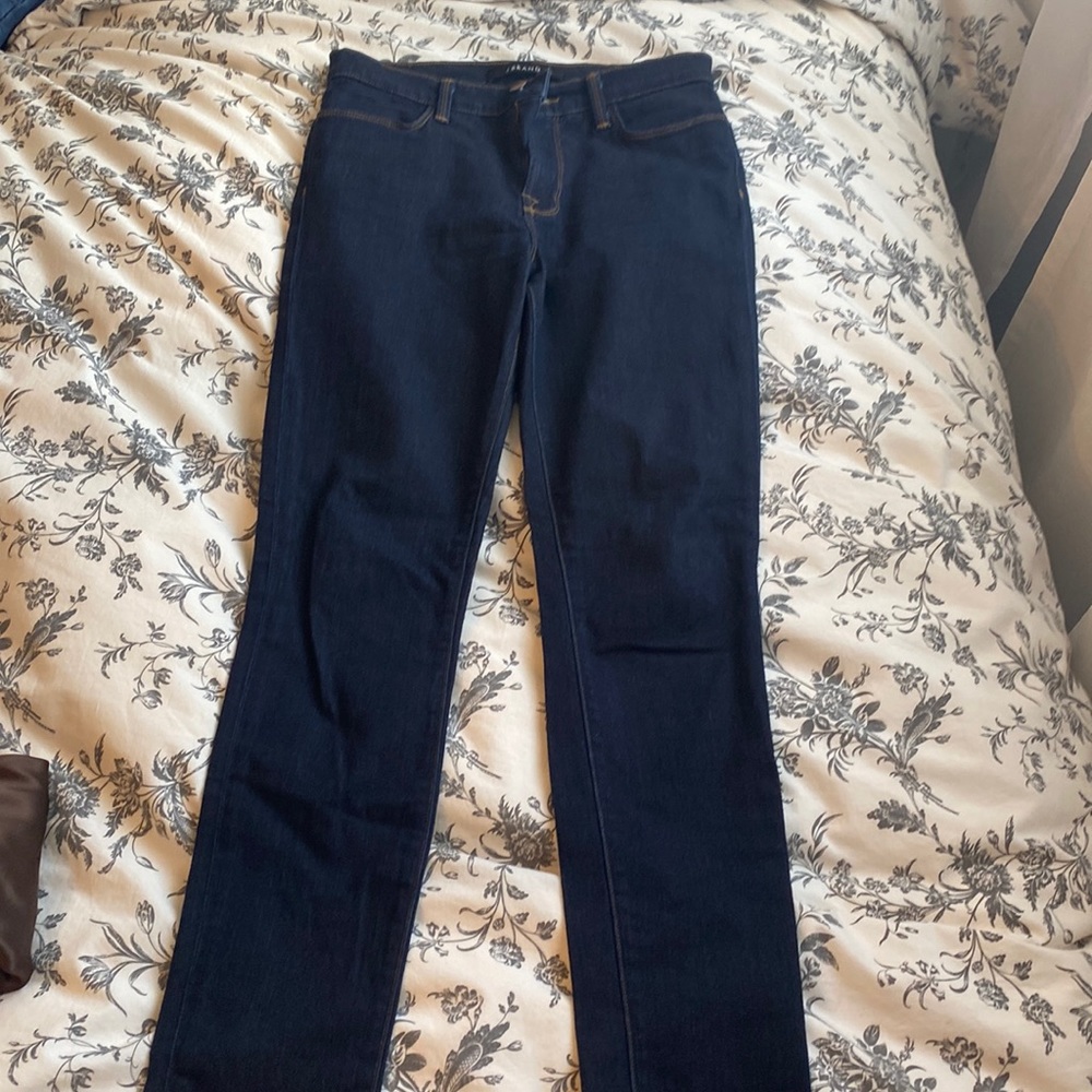 J Brand Dark Wash Skinny Jeans (Stretch)